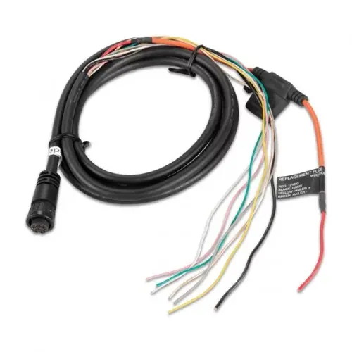 Garmin Cablu de alimentare pentru VHF 315i, 6.5 ft, 8-pin, cu conector NMEA 0183 010-12769-01