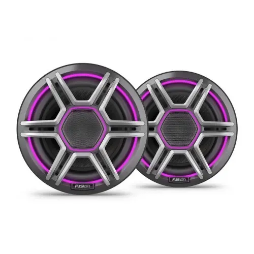 Garmin 7,7" LED морски високоговорители със спортни сиви решетки 010-02918-13