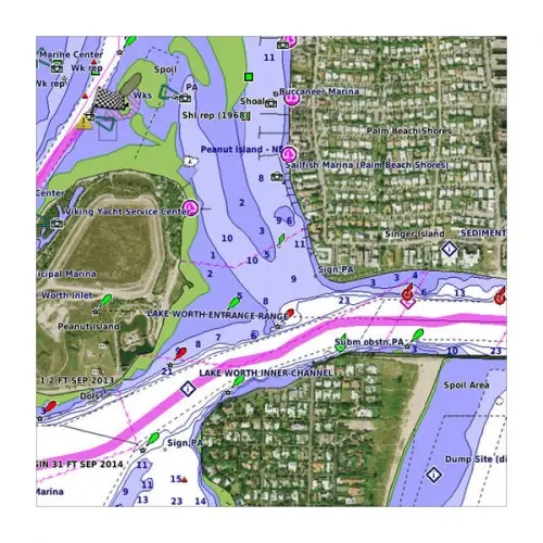 Garmin BlueChart g3 Vision на Югоизточното Средиземноморие 010-C0774-00