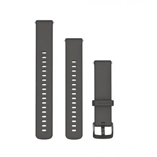 Garmin Curea cu eliberare rapidă - Pebble Grey cu Slate (18 mm) 010-13256-00
