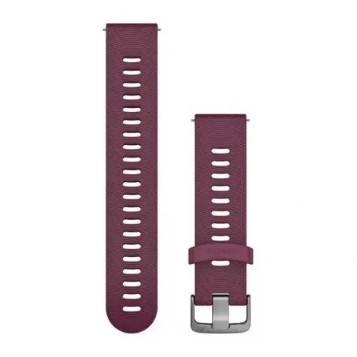Garmin Λουράκι γρήγορης αποδέσμευσης - Berry με Stainless Steel (20 mm) 010-11251-1W