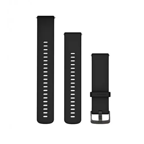 Garmin Бързоосвобождаваща се каишка - Black с Slate (22 мм) 010-13256-21