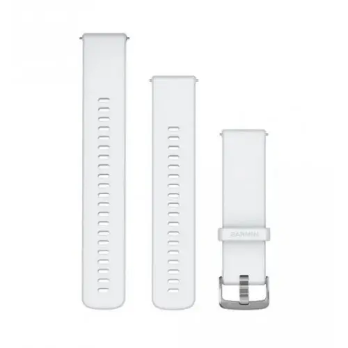 Garmin Λουράκι γρήγορης αποδέσμευσης - Whitestone με Slver (22 mm) 010-13256-20 - 1
