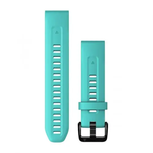 Garmin QuickFit® 20 λουράκι σιλικόνης Γαλαζοπράσινο (fenix 7S) 010-13102-05 Garmin QuickFit® 20 λουράκι σιλικόνης Γαλαζοπράσινο (fenix 7S) 010-13102-05