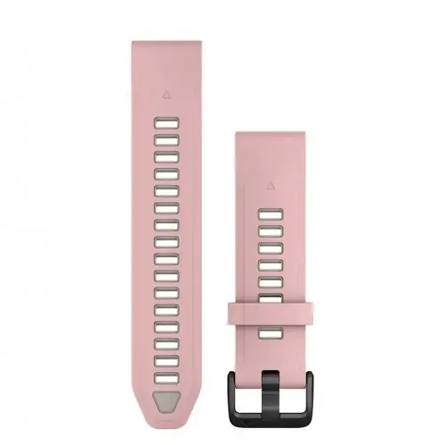 Garmin QuickFit® 20 Dust Rose/Fog Gray силоконова каишка 010-13391-05