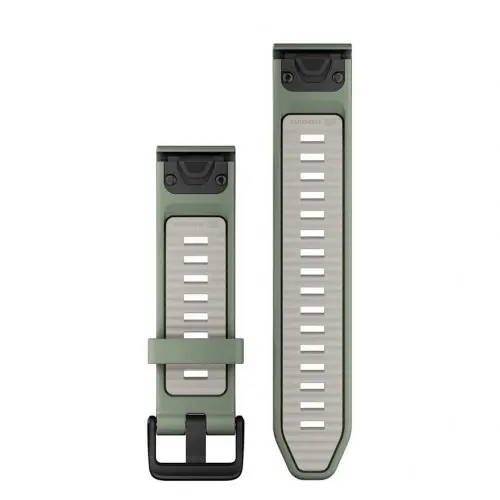 Garmin QuickFit® 20 Willow/Fog Gray силоконова каишка 010-13391-02 - image 1