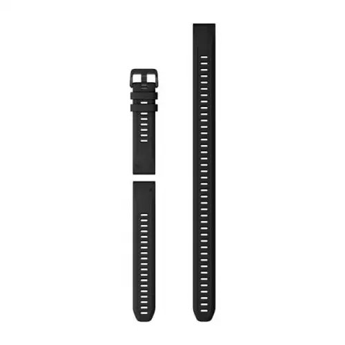 Garmin QuickFit® 20 μαύρο λουράκι σιλικόνης (Descent Mk2S) 010-13028-00