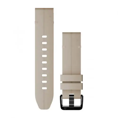 Garmin QuickFit® 20 Limestone кожена каишка (fenix 7S) 010-13102-06