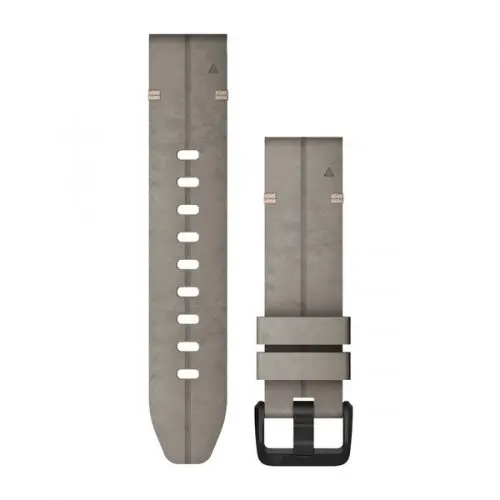 Garmin QuickFit® 20 curea gri din piele 010-12876-00