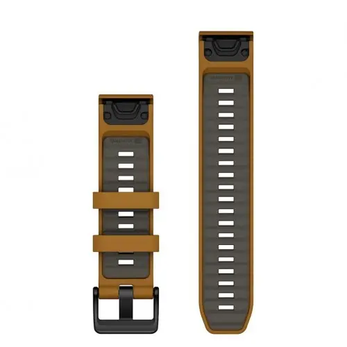 Garmin QuickFit® 22 Autumn/Pebble Gray силиконова каишка 010-13392-03 - image 1