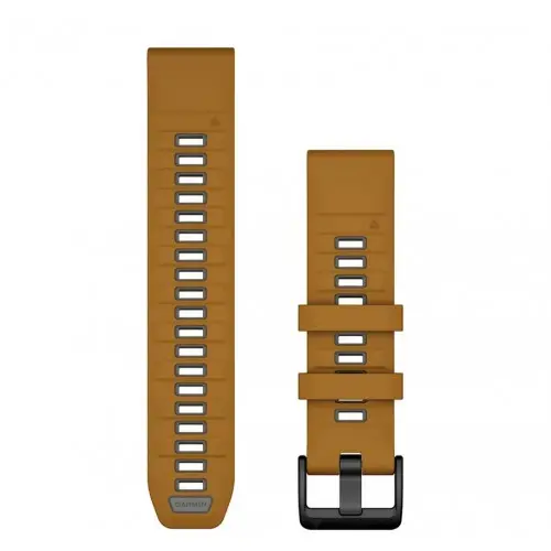 Garmin QuickFit® 22 Autumn/Pebble Gray curea din silicon 010-13392-03 Garmin QuickFit® 22 Autumn/Pebble Gray curea din silicon 010-13392-03