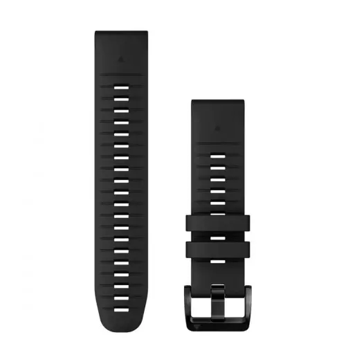 Garmin QuickFit® 22 Μαύρο σιλικονένιο λουράκι (Fenix 7 Pro) 010-13280-00