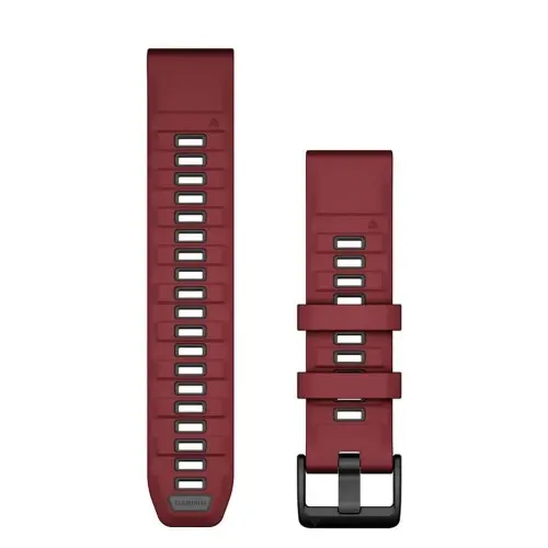 Garmin QuickFit® 22 Marsala/Grafit curea din silicon 010-13392-06 Garmin QuickFit® 22 Marsala/Grafit curea din silicon 010-13392-06