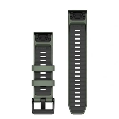 Garmin QuickFit® 22 Willow/Graphite силиконова каишка 010-13392-04 - image 1