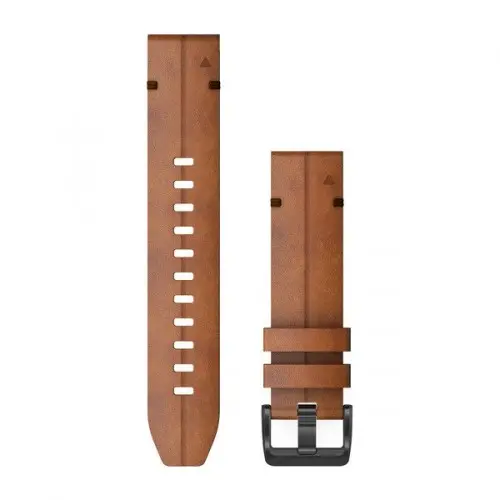 Garmin QuickFit® 22 Chestnut curea din piele 010-12863-05 - 1