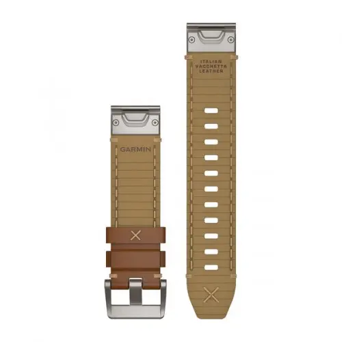 Garmin QuickFit® 22 Italian Vacchetta кожена каишка 010-12738-04 - image 1