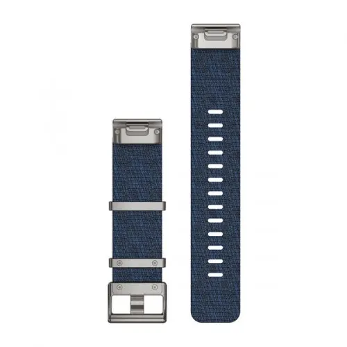 Curea din jacquard Garmin QuickFit® 22 - indigo 010-12738-02 - image 1