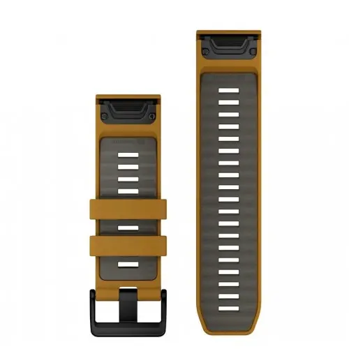 Garmin QuickFit® 26 Autumn/Pebble Gray силиконова каишка 010-13393-03 - image 1