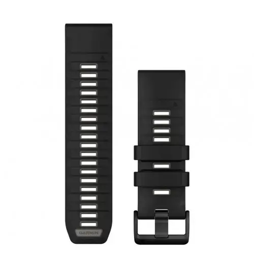 Garmin QuickFit® 26 Black/Pebble Gray σιλικονένιο λουράκι 010-13393-00