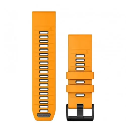 Garmin QuickFit® 26 Spark Orange/Graphite σιλικονένιο λουράκι 010-13393-01 Garmin QuickFit® 26 Spark Orange/Graphite σιλικονένιο λουράκι 010-13393-01