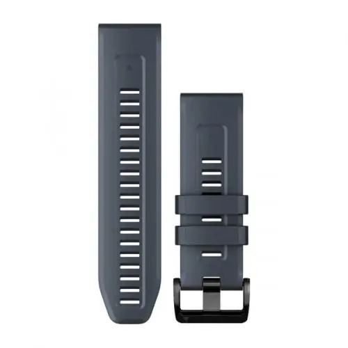 Garmin QuickFit® 26 Granite Blue σιλικονένιο λουράκι (Fenix 7X) 010-13117-05