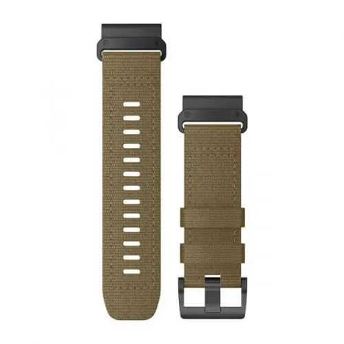 Garmin QuickFit® 26 curea - Tactical Coyote Tan Nylon 010-13010-11