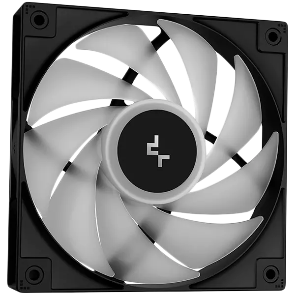 DeepCool LE360 V2, 360mm CPU Liquid Cooler, 3x120mm PWM ARGB Fans, ARGB block, Black, LGA1851/1700/1200/1151/1150/1155, AMD AM5/AM4, R-LE360-BKAMMC-G-2 - image 2