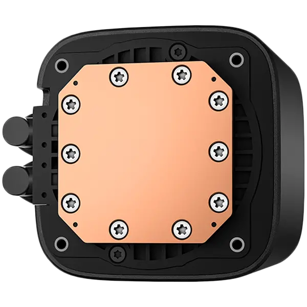 DeepCool LE240 V2, 240mm CPU Liquid Cooler, 2x120mm PWM ARGB Fans, ARGB block, Black, LGA1851/1700/1200/1151/1150/1155, AMD AM5/AM4, R-LE240-BKAMMC-G-2 - image 1