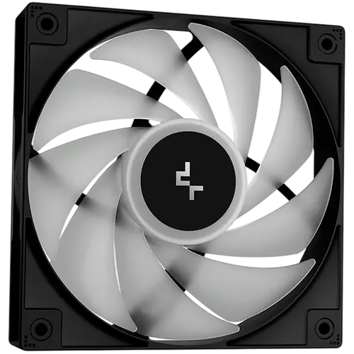 DeepCool LE240 V2, 240mm CPU Liquid Cooler, 2x120mm PWM ARGB Fans, ARGB block, Black, LGA1851/1700/1200/1151/1150/1155, AMD AM5/AM4, R-LE240-BKAMMC-G-2 - image 2