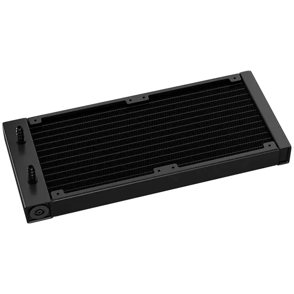 DeepCool LE240 V2, 240mm CPU Liquid Cooler, 2x120mm PWM ARGB Fans, ARGB block, Black, LGA1851/1700/1200/1151/1150/1155, AMD AM5/AM4, R-LE240-BKAMMC-G-2 - image 3