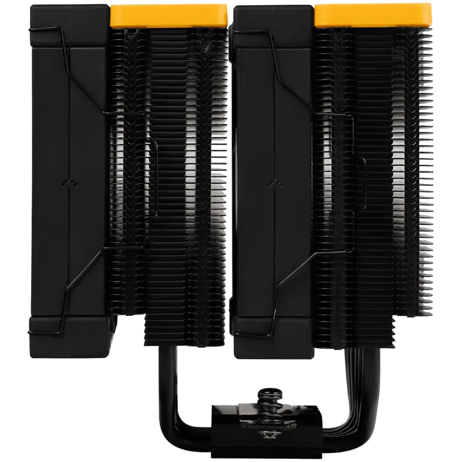 DeepCool AK620 ZERO DARK ZORIA, CPU Air Cooler, 2x120mm PWM Fan, 6 Heatpipes, LGA2066/2011-v3/2011/1700/1200/115x, AMD AM5/AM4, 129x138x160 mm(LxWxH), 3Y, R-AK620-BKNPMN-E - image 3