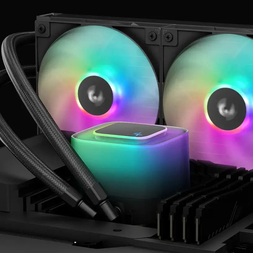 DeepCool водно охлаждане Water Cooling LE360 V2 - Addressable RGB - LGA1851/AM5 - image 10