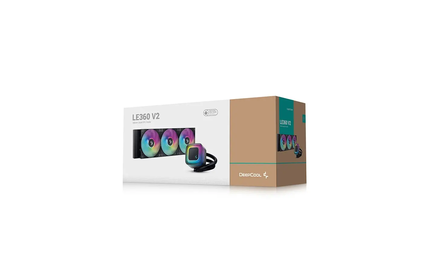 DeepCool водно охлаждане Water Cooling LE360 V2 - Addressable RGB - LGA1851/AM5 - image 5
