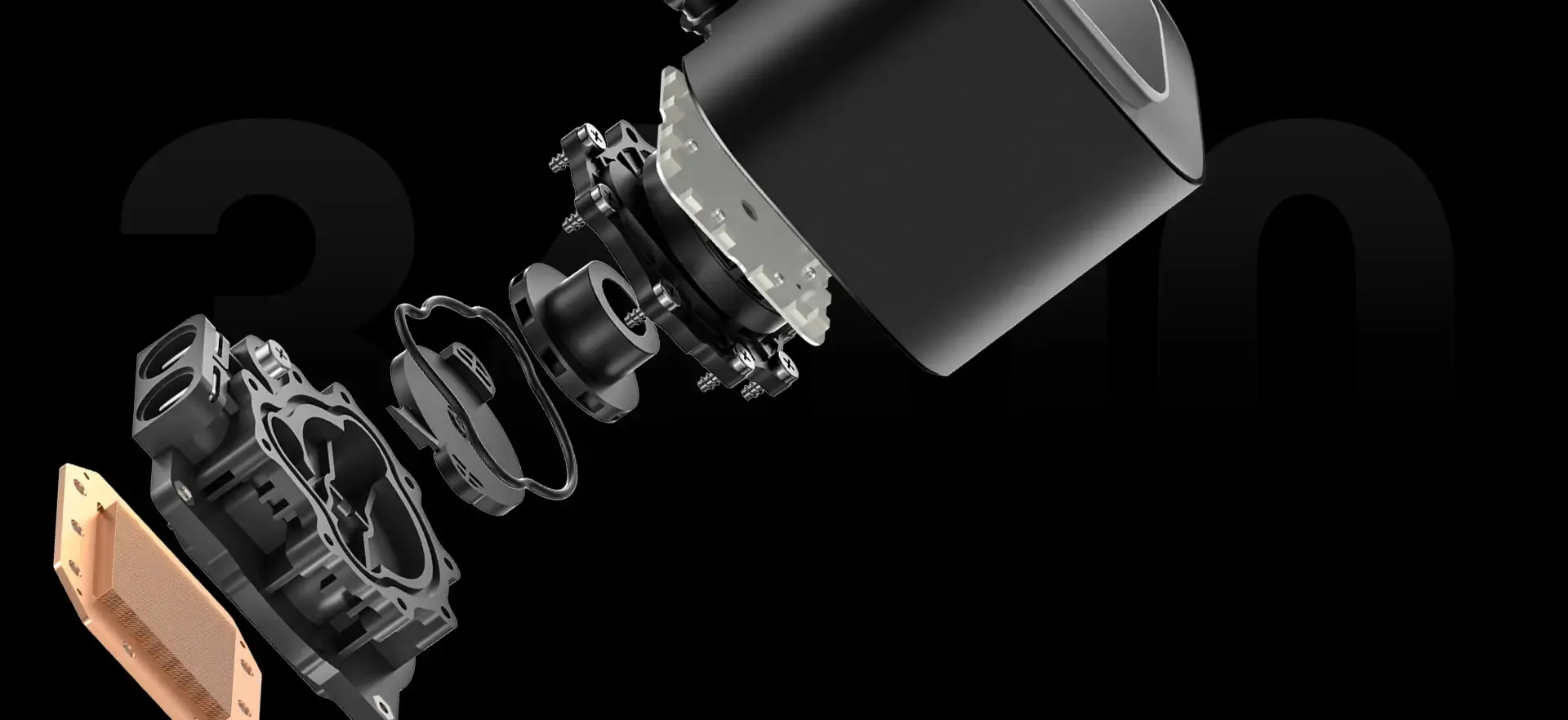 DeepCool водно охлаждане Water Cooling LE360 V2 - Addressable RGB - LGA1851/AM5 - image 7