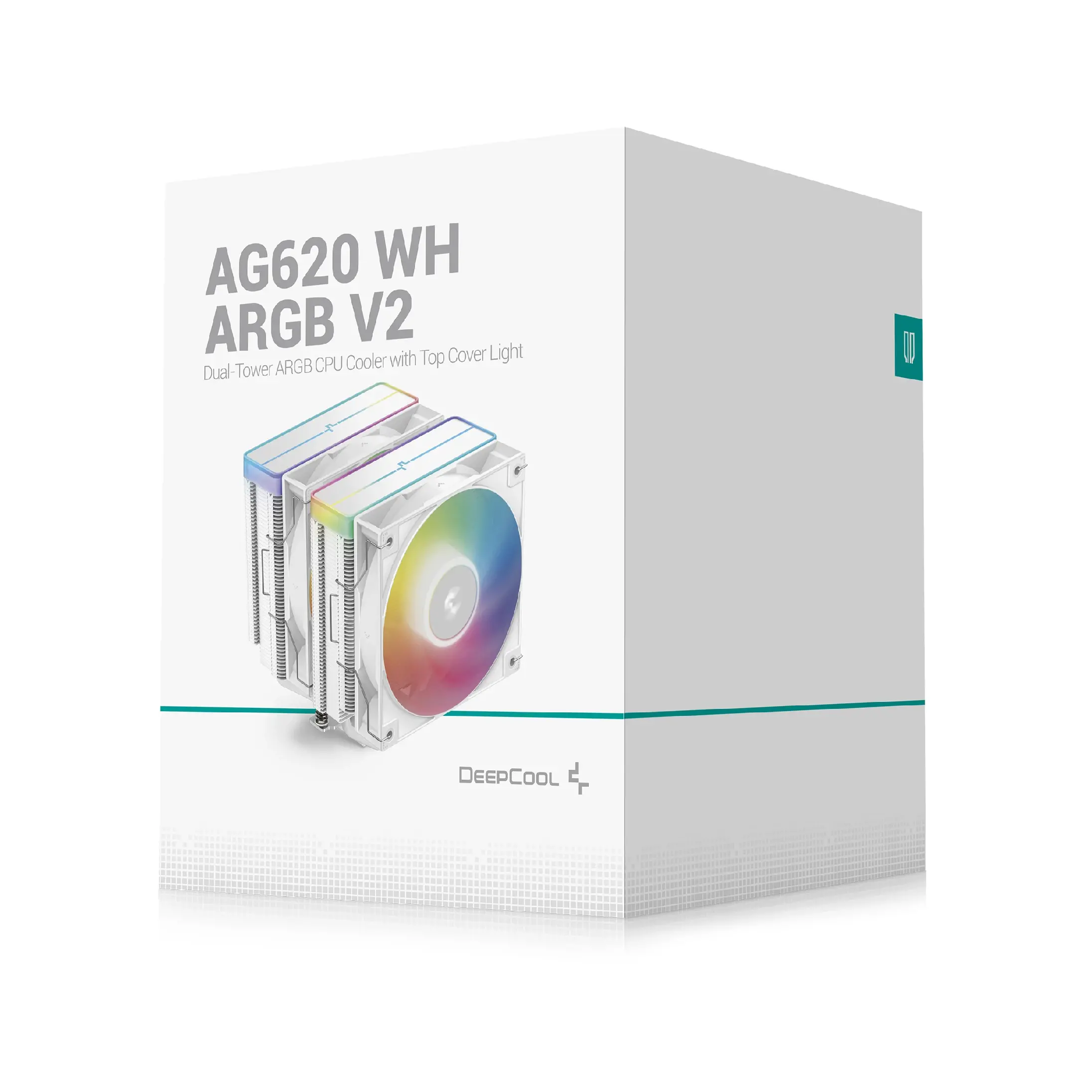 DeepCool охладител CPU Cooler AG620 WH - Addressable RGB V2, Dual-Tower - LGA1700/AM5 - image 10