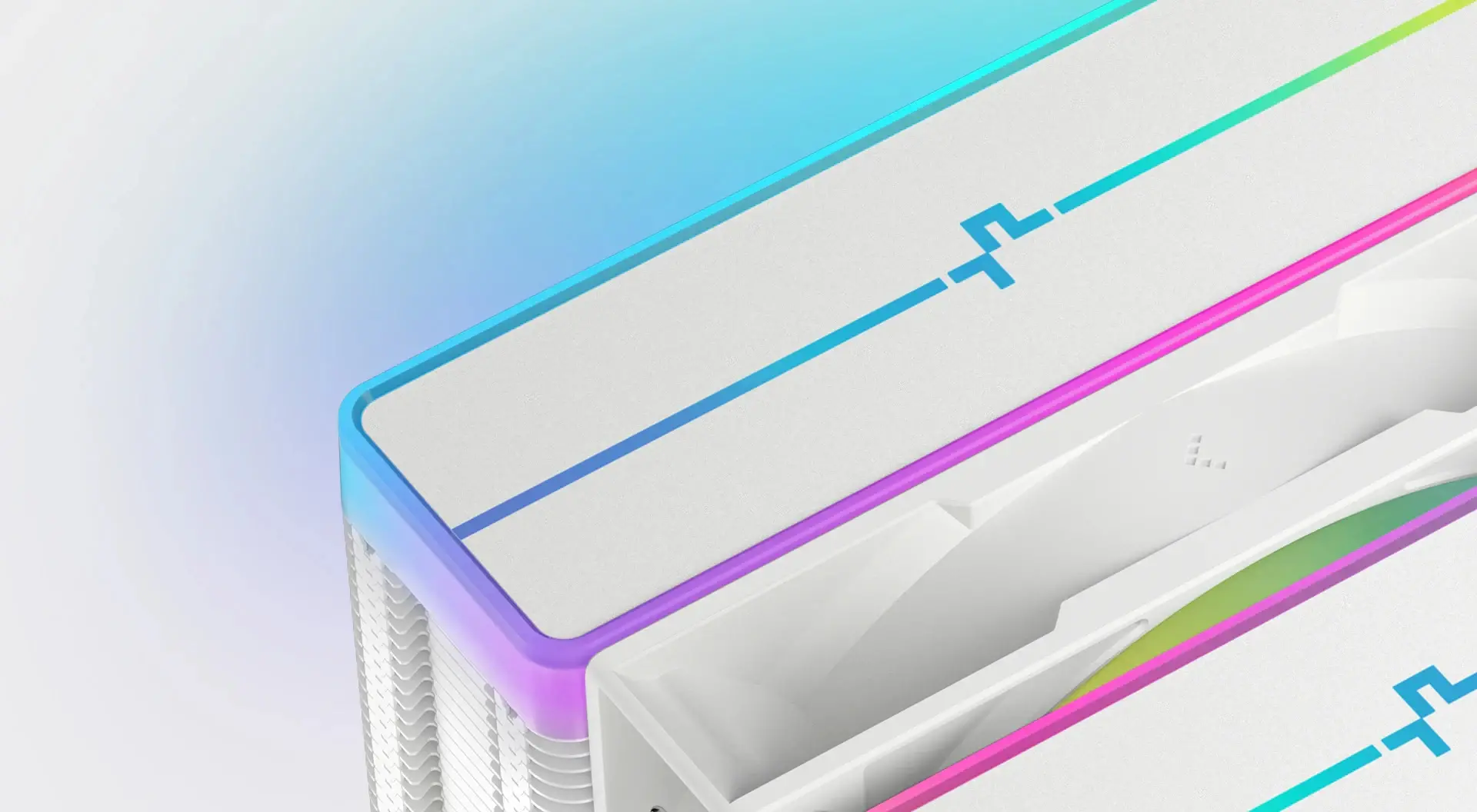 DeepCool охладител CPU Cooler AG620 WH - Addressable RGB V2, Dual-Tower - LGA1700/AM5 - image 11