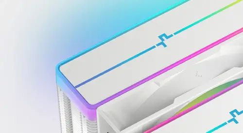 DeepCool охладител CPU Cooler AG620 WH - Addressable RGB V2, Dual-Tower - LGA1700/AM5 - image 11