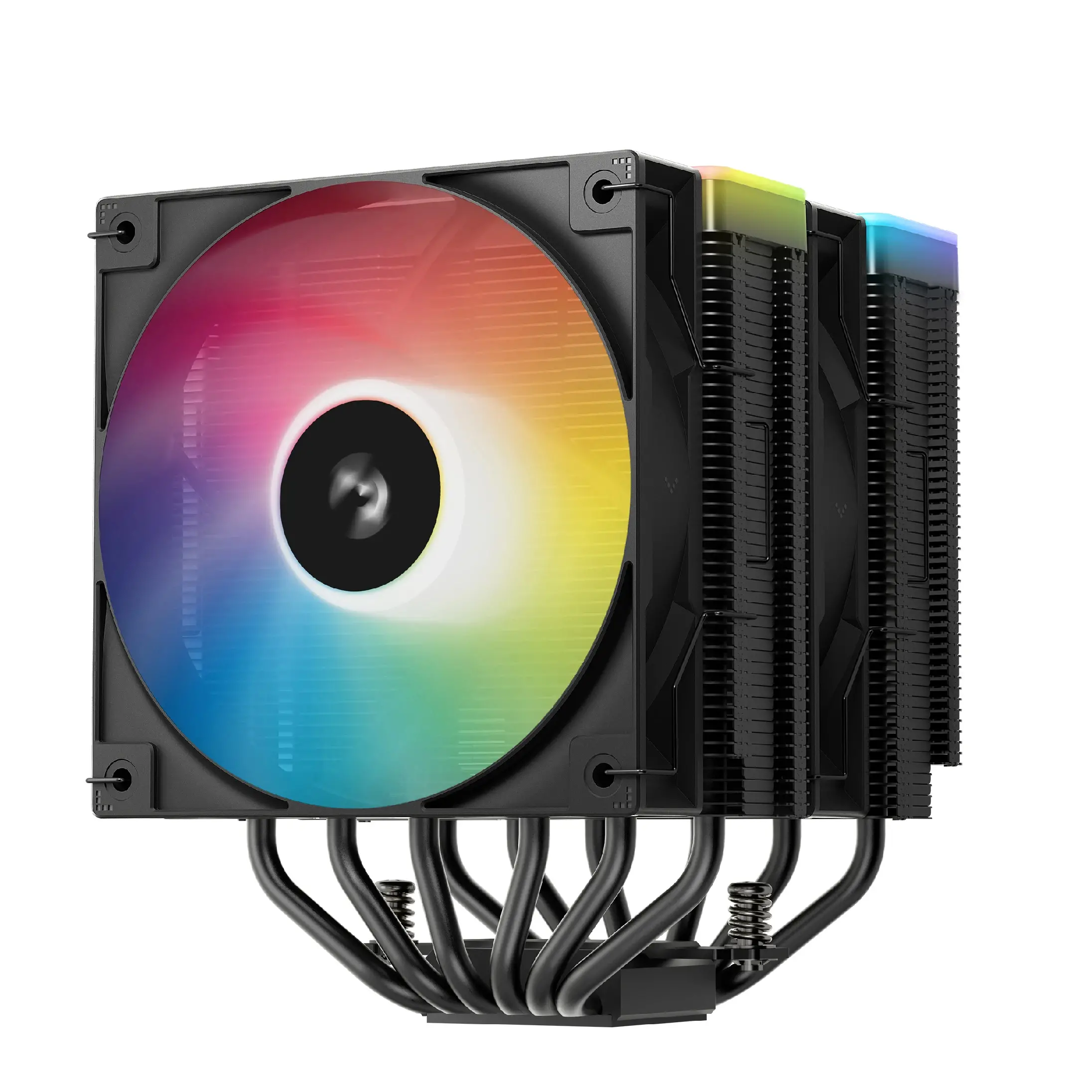 DeepCool охладител CPU Cooler AG620 BK - Addressable RGB V2, Dual-Tower - LGA1851/AM5 - image 1
