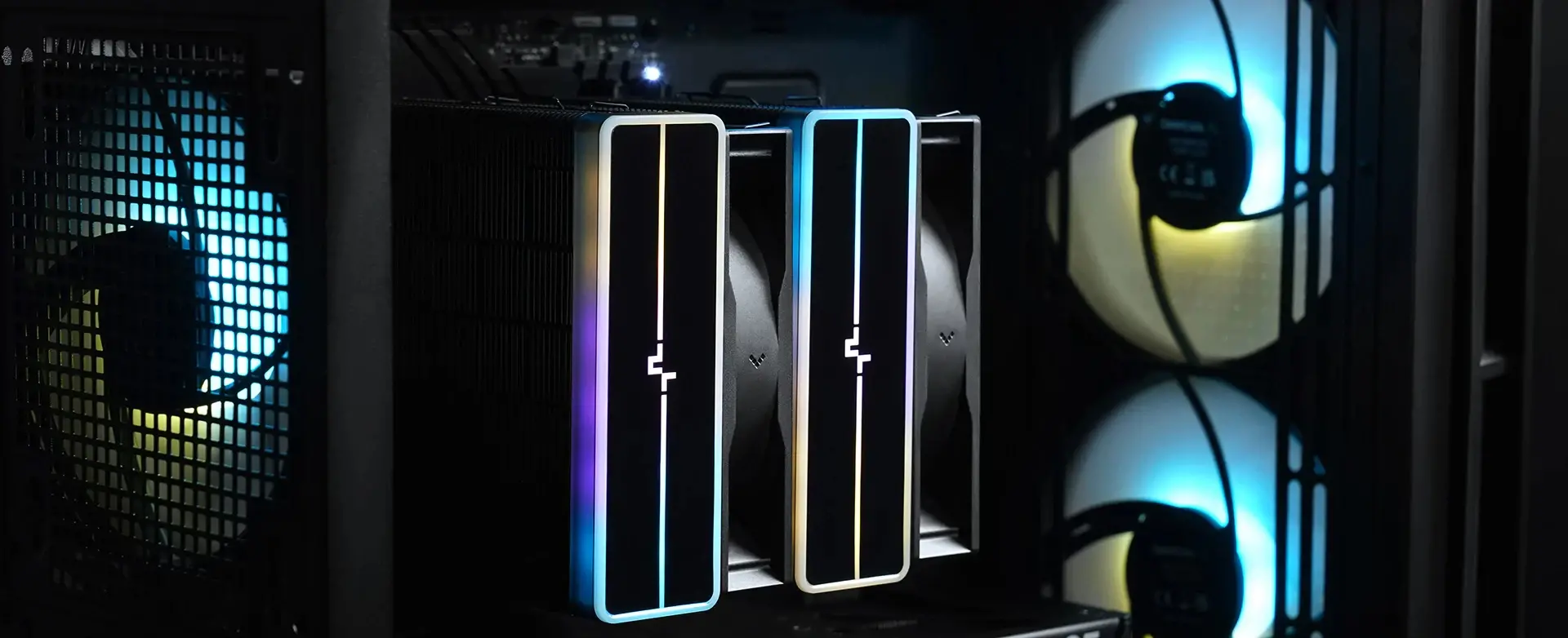 DeepCool охладител CPU Cooler AG620 BK - Addressable RGB V2, Dual-Tower - LGA1851/AM5 - image 14