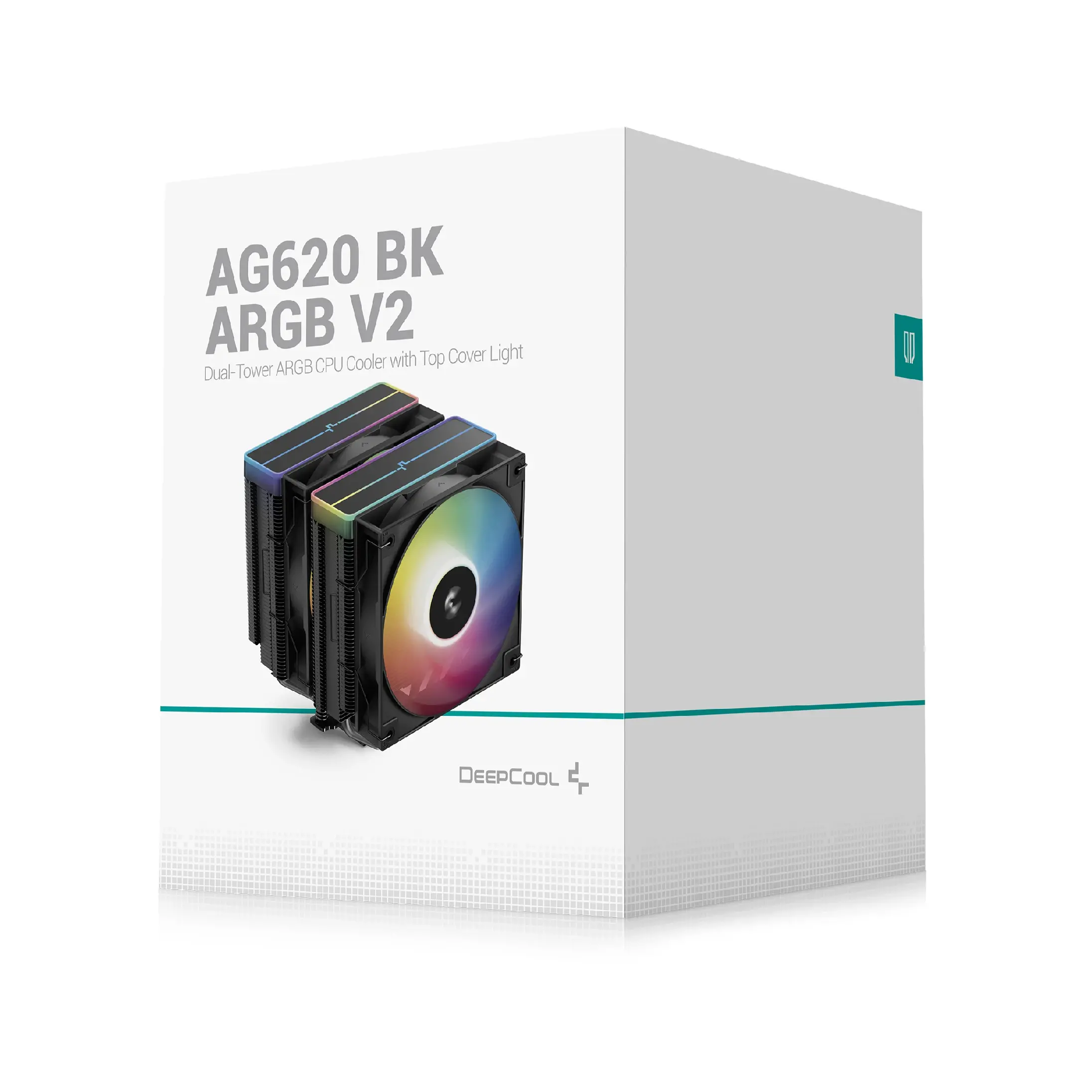 DeepCool охладител CPU Cooler AG620 BK - Addressable RGB V2, Dual-Tower - LGA1851/AM5 - image 9