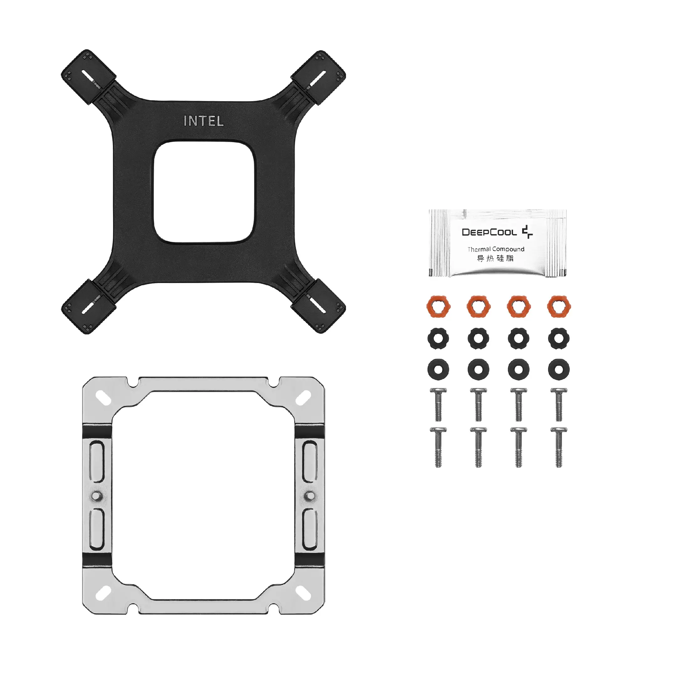DeepCool ψύκτρα επεξεργαστή CPU AG400 White - Addressable RGB V2 - LGA1851/AM5 - image 10