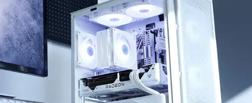 DeepCool cooler procesor CPU AG400 White - Addressable RGB V2 - LGA1851/AM5 - 15