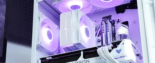 DeepCool ψύκτρα επεξεργαστή CPU AG400 White - Addressable RGB V2 - LGA1851/AM5 - 16