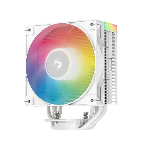 DeepCool охладител CPU Cooler AG400 White - Addressable RGB V2 - LGA1851/AM5 - image 1