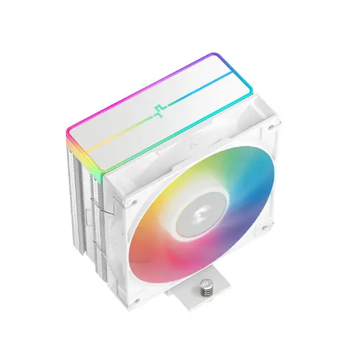 DeepCool ψύκτρα επεξεργαστή CPU AG400 White - Addressable RGB V2 - LGA1851/AM5 - 3