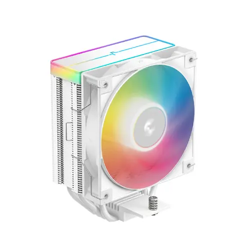 DeepCool ψύκτρα επεξεργαστή CPU AG400 White - Addressable RGB V2 - LGA1851/AM5 - 1