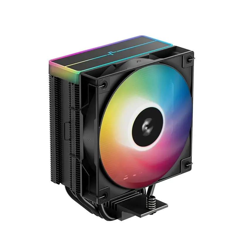 DeepCool cooler CPU AG400 Negru - Addressable RGB V2 - LGA1851/AM5