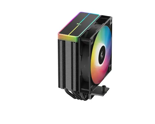 DeepCool ψύκτρα CPU AG400 Μαύρο - Addressable RGB V2 - LGA1851/AM5 - 11