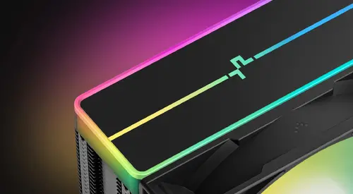 DeepCool охладител CPU Cooler AG400 Black - Addressable RGB V2 - LGA1851/AM5 - image 11