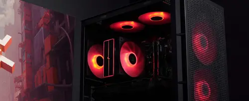 DeepCool cooler CPU AG400 Negru - Addressable RGB V2 - LGA1851/AM5 - 15